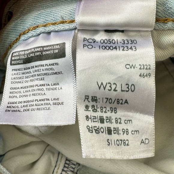 Lot of 3 Blue Denim Jeans | Levi’s 501, Volcom and Rustic Dime | Men’s Size 32 - Picture 4 of 13